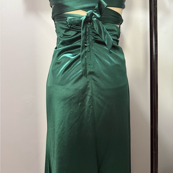 B Darlin Strapless Emerald Dress - Picture 8 of 12